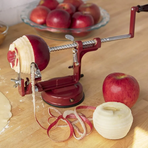 3-in-1 Fruit- en Groente Schiller Kernverwijderaar en Snijder Stevig Anti-Slip Keukengereedschap-Food Peelers-DeWoonVallei-DeWoonVallei