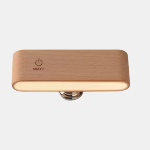 360° Draaibare Magnetische Houten Lamp voor Moderne Sfeerverlichting-Lamp-DeWoonVallei-DeWoonVallei