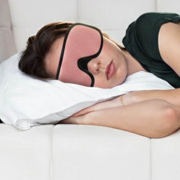 3D Ademend Slaapmasker Zacht Gevuld voor Volledige Duisternis-Eye mask-DeWoonVallei-DeWoonVallei