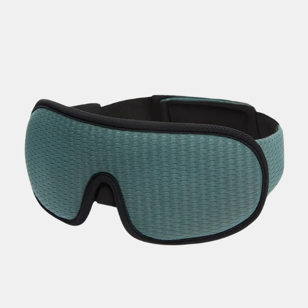 3D Ademend Slaapmasker Zacht Gevuld voor Volledige Duisternis-Eye mask-DeWoonVallei-Groen-DeWoonVallei