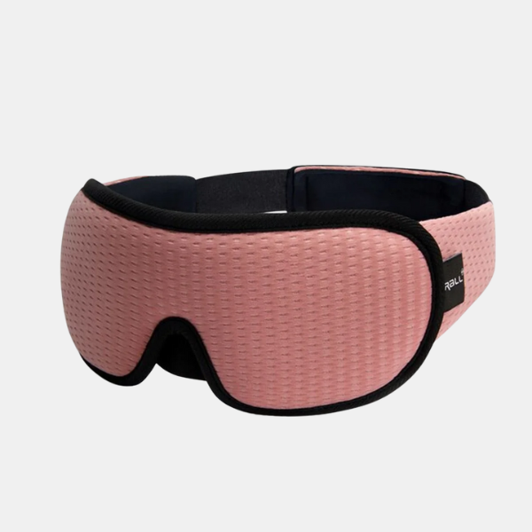 3D Ademend Slaapmasker Zacht Gevuld voor Volledige Duisternis-Eye mask-DeWoonVallei-Roze-DeWoonVallei