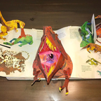 3D Pop-Up Dino Encyclopedie Episch Avontuur met Adembenemende Papierkunst-Books-DeWoonVallei-DeWoonVallei