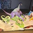 3D Pop-Up Dino Encyclopedie Episch Avontuur met Adembenemende Papierkunst-Books-DeWoonVallei-DeWoonVallei