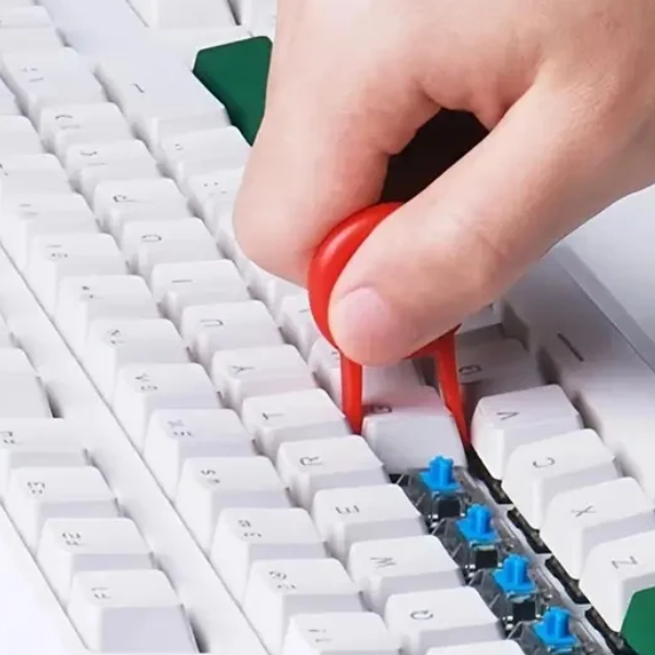 5-in-1 Toetsenbord Reinigingsborstel Set met Multi-Kop Ontwerp voor Gemakkelijk Apparaten Onderhoud-Cleaning Materials-DeWoonVallei-DeWoonVallei