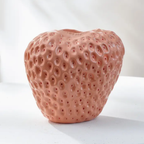Aardbei Keramische Vaas Creatief Ontwerp en Vrolijke Woondecoratie-Pots-DeWoonVallei-Roze Medium-DeWoonVallei