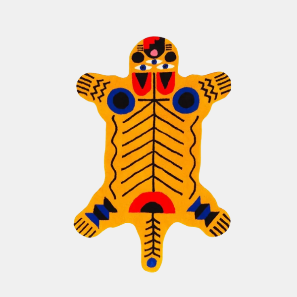 Abstract Dierenhuid Vloerkleed Zacht Pluche Comfort voor Thuis-Rug-DeWoonVallei-A-50 x 80 cm-DeWoonVallei