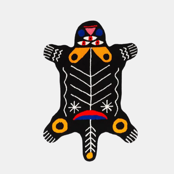 Abstract Dierenhuid Vloerkleed Zacht Pluche Comfort voor Thuis-Rug-DeWoonVallei-B-50 x 80 cm-DeWoonVallei