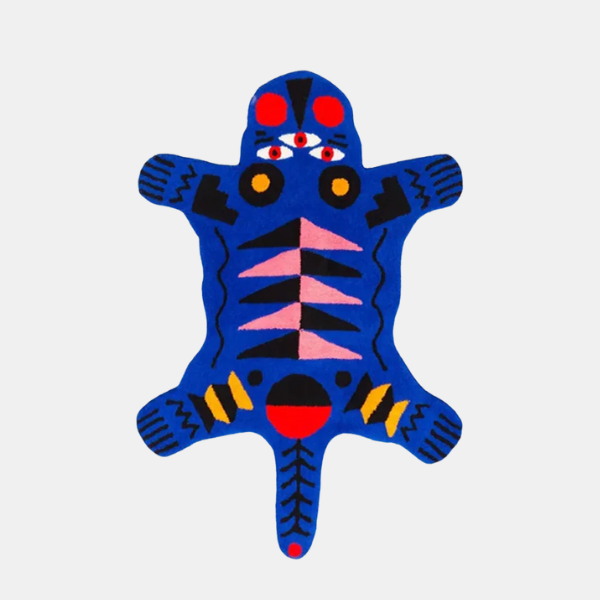 Abstract Dierenhuid Vloerkleed Zacht Pluche Comfort voor Thuis-Rug-DeWoonVallei-E-120 x 160 cm-DeWoonVallei