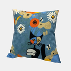 Abstract Geborduurd Kussenhoes Moderne Kunststijl, Zacht Katoen Comfort-Cushion Cover-DeWoonVallei-DeWoonVallei