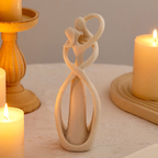Abstract Liefdesbeeld – Elegant Woondecor dat Eeuwige Verbondenheid en Genegenheid Symboliseert-DeWoonVallei-DeWoonVallei
