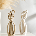 Abstract Liefdesbeeld – Elegant Woondecor dat Eeuwige Verbondenheid en Genegenheid Symboliseert-DeWoonVallei-DeWoonVallei