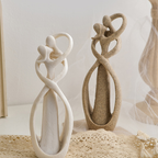 Abstract Liefdesbeeld – Elegant Woondecor dat Eeuwige Verbondenheid en Genegenheid Symboliseert-DeWoonVallei-DeWoonVallei