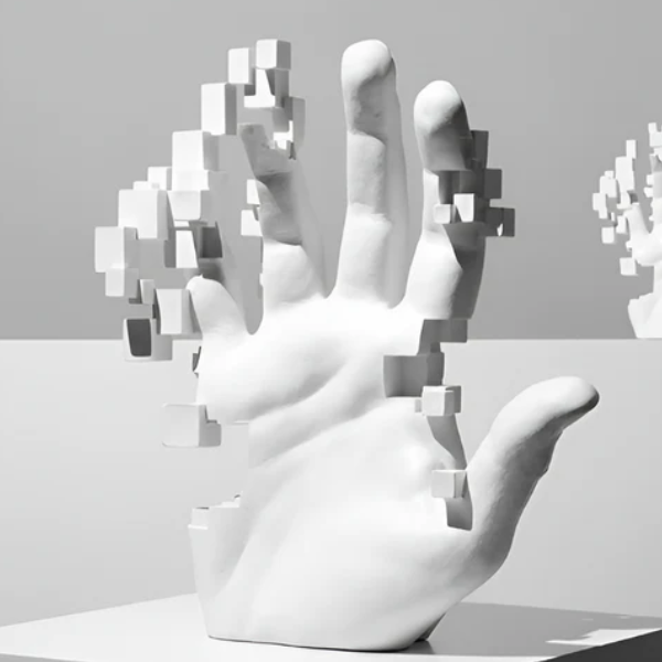 Abstracte Mozaïek Hand Sculptuur voor Elegante Woondecoratie-Decoration-DeWoonVallei-DeWoonVallei
