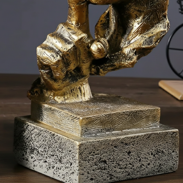 Abstracte Sereniteit Beeld voor Rust en Mindful Ruimtes-Sculpture Statue-DeWoonVallei-DeWoonVallei