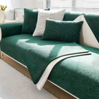 All-Season Antislip Sofa Hoes met Rekbare, Comfortabele Bescherming-Slipcovers-DeWoonVallei-70x70 cm-Groen-DeWoonVallei
