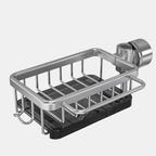 Aluminium Gootsteen Organizer Compact Droogrek voor Opgeruimde Keukens-Kitchen Tools-DeWoonVallei-Grijs-DeWoonVallei