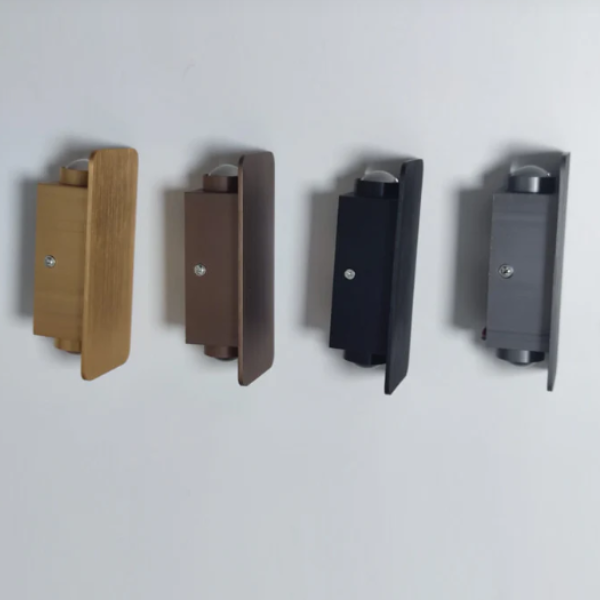 Aluminium Rechthoekige 2-Licht LED Wandlamp Modern Minimalistisch Verlichting voor Thuis-Wall Lights-DeWoonVallei-DeWoonVallei