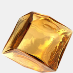 Amber Bloom Kubusvaas Modern Minimalistisch Ontwerp voor Huiselijke Elegant-Vase-DeWoonVallei-DeWoonVallei