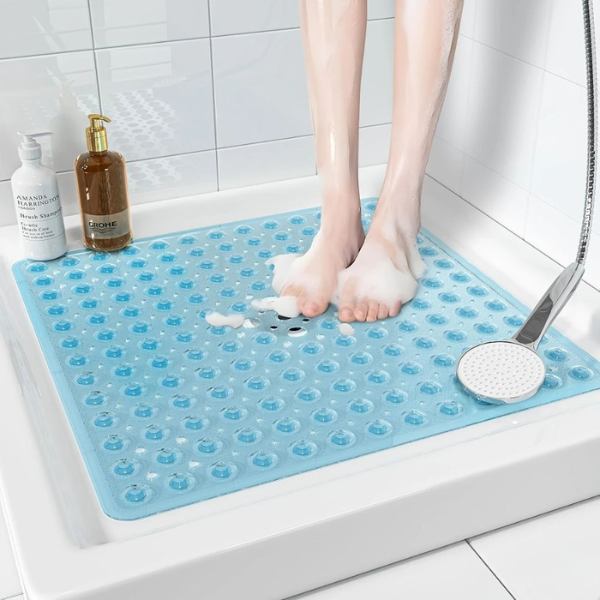 Anti-Slip Badmat Sterke Zuignappen Comfort voor Veilige Douches-Bath & Shower Mats-DeWoonVallei-DeWoonVallei