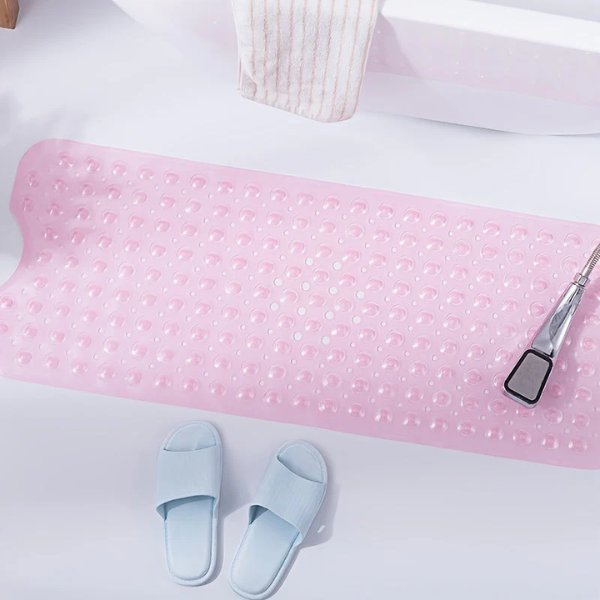 Anti-slipmat XL voor Bad en Douche Veilig en Hygiënisch-Bath Mat-DeWoonVallei-Roze-DeWoonVallei