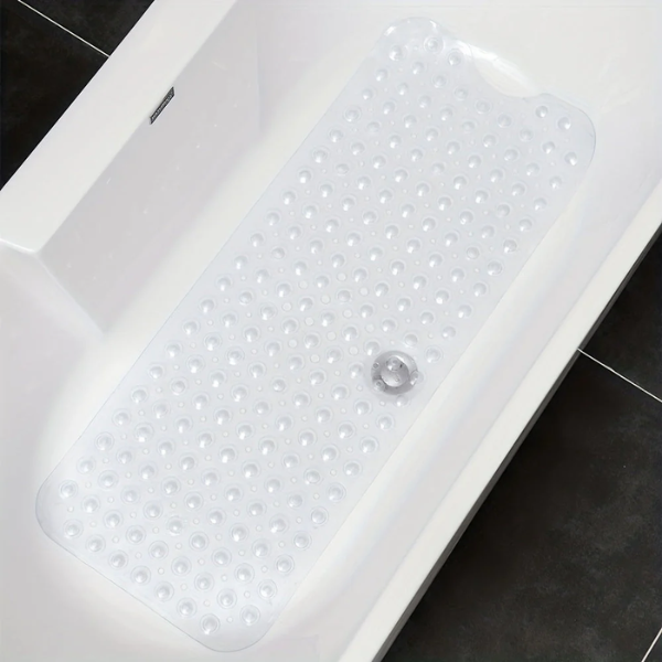 Anti-slipmat XL voor Bad en Douche Veilig en Hygiënisch-Bath Mat-DeWoonVallei-Transparant-DeWoonVallei
