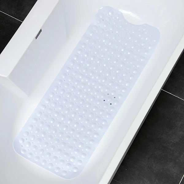 Anti-slipmat XL voor Bad en Douche Veilig en Hygiënisch-Bath Mat-DeWoonVallei-Wit-DeWoonVallei