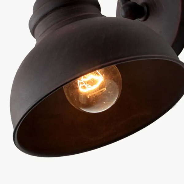 Antieke Industriële Buitenwandlamp Rustieke Charme Tijdloze Gloed-Wall Light Fixtures-DeWoonVallei-DeWoonVallei