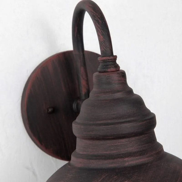Antieke Industriële Buitenwandlamp Rustieke Charme Tijdloze Gloed-Wall Light Fixtures-DeWoonVallei-DeWoonVallei