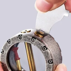 Antieke Kerosene Aansteker Vintage Metalen Behuizing met Kijkvenster Hervulbaar Ontwerp-Flame lighter-DeWoonVallei-DeWoonVallei