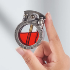 Antieke Kerosene Aansteker Vintage Metalen Behuizing met Kijkvenster Hervulbaar Ontwerp-Flame lighter-DeWoonVallei-DeWoonVallei