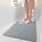 Antislip Badmat met Zuignappen Gemakkelijk Schoon te Maken & Veilig voor Alle Badkamers-Bath & Shower Mats-DeWoonVallei-DeWoonVallei