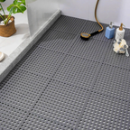 Antislip Douchemat Waterdicht Schimmelbestendig Veilig Comfort Veiligheid-Bath mats-DeWoonVallei-Grijs-DeWoonVallei