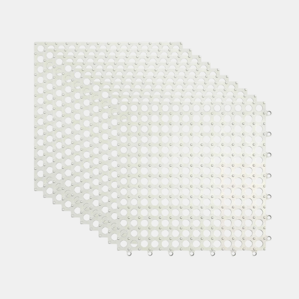 Antislip Douchemat Waterdicht Schimmelbestendig Veilig Comfort Veiligheid-Bath mats-DeWoonVallei-Wit-DeWoonVallei