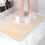 Antislip Douchemat met Zachte Voetondersteuning – Comfort, Hygiëne & Stijl in Één-DeWoonVallei-Khaki-40x60cm-DeWoonVallei