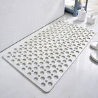 Antislip Douchemat met Zuignappen en Sneldrogend Ontwerp-DeWoonVallei-Wit-43x75cm-DeWoonVallei