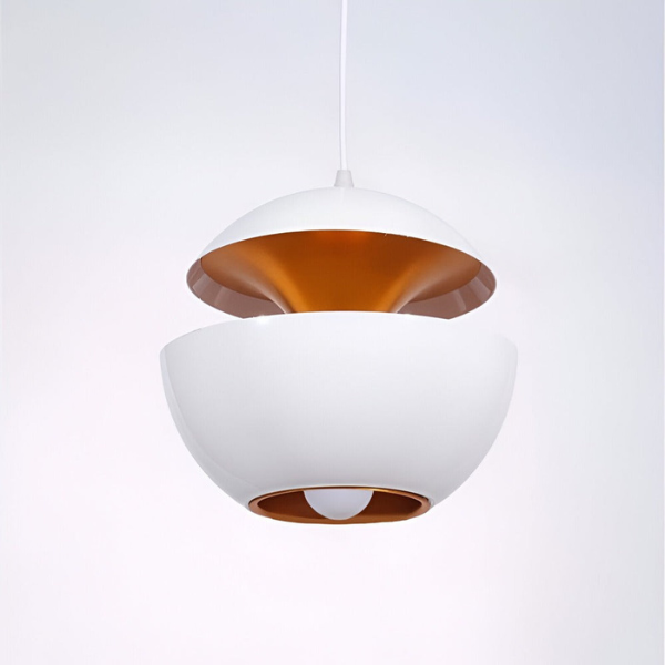 Appel Hanglamp Modern Zwart en Wit Artistiek Licht-Hanging Lamp-DeWoonVallei-DeWoonVallei