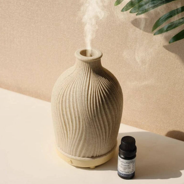 Aroma Diffuser Modern Boho Vaasontwerp voor een Ontspannende Sfeer in Huis-Home & Decor-DeWoonVallei-Beige-DeWoonVallei