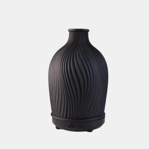 Aroma Diffuser Modern Boho Vaasontwerp voor een Ontspannende Sfeer in Huis-Home & Decor-DeWoonVallei-Zwart-DeWoonVallei
