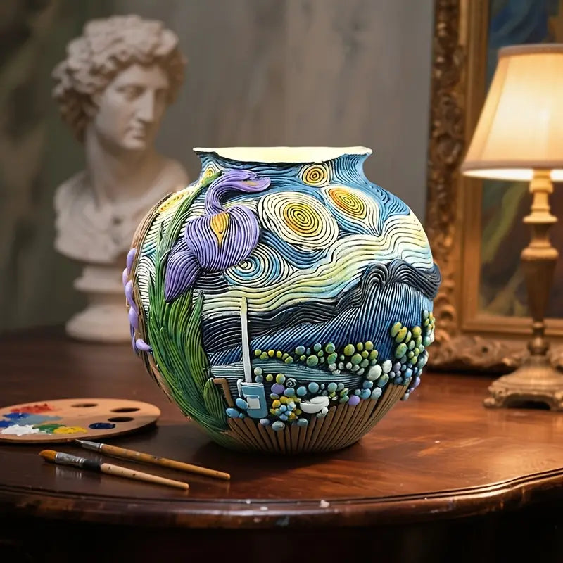 Artistieke Bloem Vaas Handgemaakte Elegantie voor in Huis-DeWoonVallei-DeWoonVallei