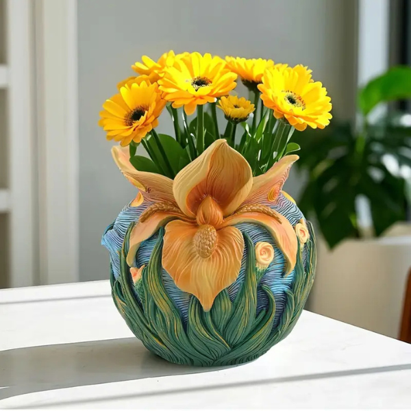 Artistieke Bloem Vaas Handgemaakte Elegantie voor in Huis-DeWoonVallei-DeWoonVallei