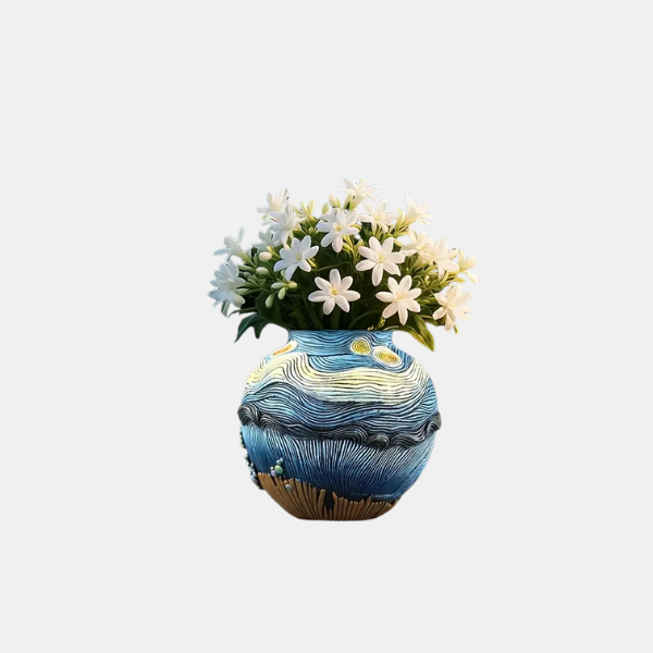 Artistieke Bloem Vaas Handgemaakte Elegantie voor in Huis-DeWoonVallei-DeWoonVallei