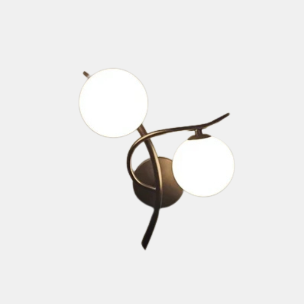 Artistieke Energiezuinige Wandlamp met Stijlvolle Moderne Elegant-Wall light-DeWoonVallei-Zwart recht-DeWoonVallei