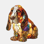 Artistieke LED Hondenlamp USB Aangedreven Decoratieve Sfeerlicht voor Gezellig Thuis-Lights-DeWoonVallei-Basset Hound-DeWoonVallei