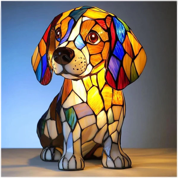 Artistieke LED Hondenlamp USB Aangedreven Decoratieve Sfeerlicht voor Gezellig Thuis-Lights-DeWoonVallei-Beagle-DeWoonVallei