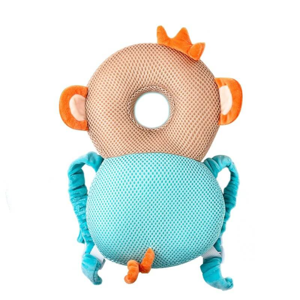 Babyrugzak Hoofd Bescherming Zachte Kussen Veiligheid voor Lopen en Kruipen-Baby & Kids’ Items-DeWoonVallei-Aap-DeWoonVallei