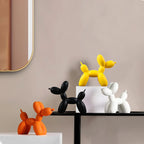Ballon Hond Beeld – Modern Scandinavisch Design & Speelse Tafeldecoratie-Home & Garden-DeWoonVallei-Alle kleuren 4st-DeWoonVallei