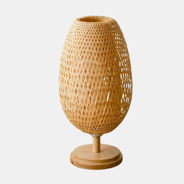 Bamboe Tafellamp Natuurlijke Handgemaakte Gloed voor Gezellige Woondecoratie-Table Lamp-DeWoonVallei-DeWoonVallei