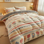 Bloemen Sherpa Deken - Zachte Warmte & Romantisch Slaapcomfort-Home & Garden-DeWoonVallei-DeWoonVallei