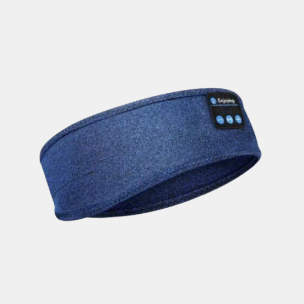 Bluetooth Slaapmasker Zacht Comfort met Rustgevende Geluid voor Diepe Slaap-healthcare-DeWoonVallei-Blauw-DeWoonVallei