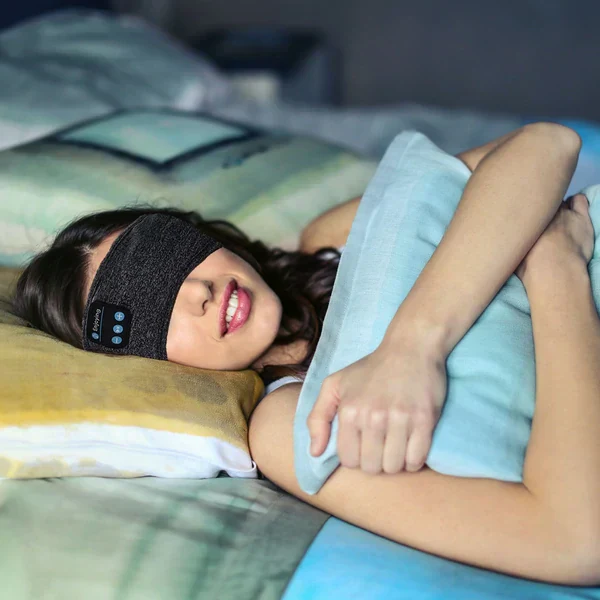 Bluetooth Slaapmasker Zacht Comfort met Rustgevende Geluid voor Diepe Slaap-healthcare-DeWoonVallei-DeWoonVallei